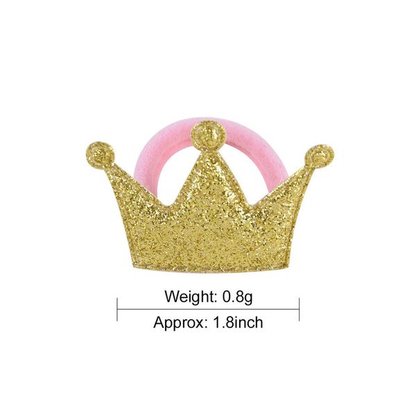 hair accessories 2pcs/lot cute five star crown band polyester elastic fashion for girls christmas, Slivery;white